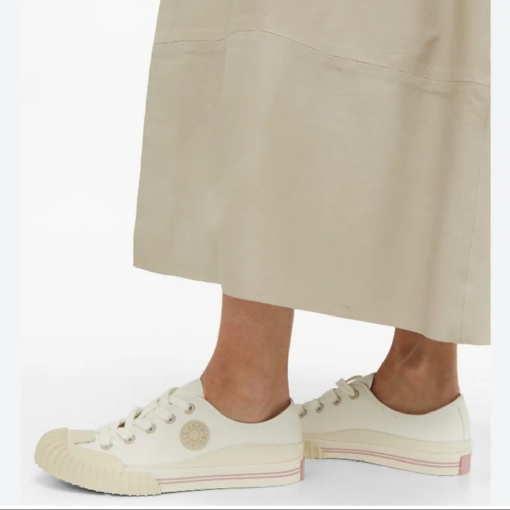 Acne‎ Studios Sneakers Brady Cream Cotton Canvas - Picture 13 of 15